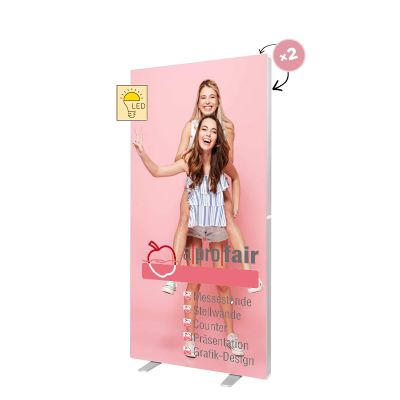 BOX LED SEG-Banner 100x230cm